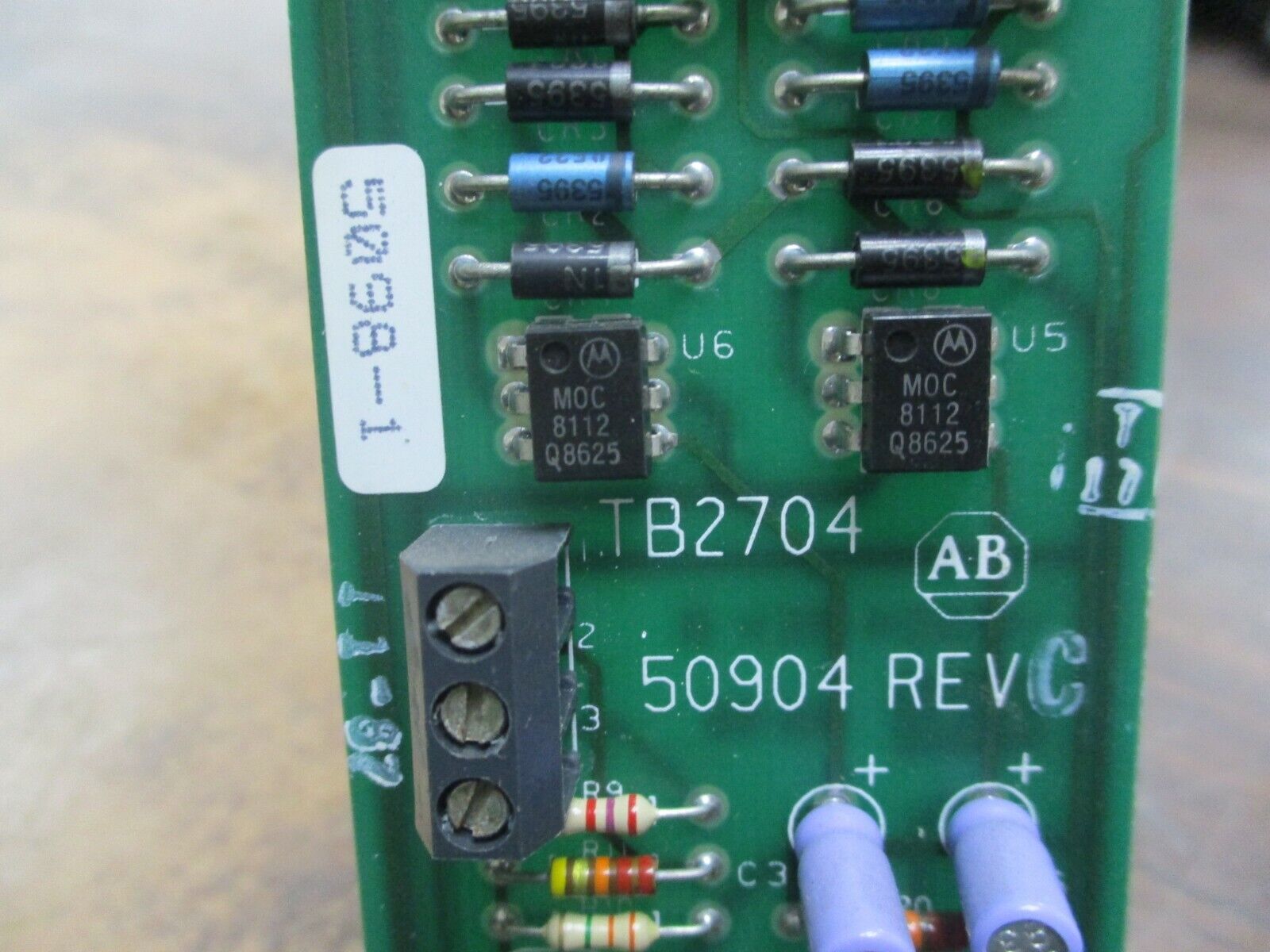 Allen-Bradley Signal Board 50904 Rev. C Used