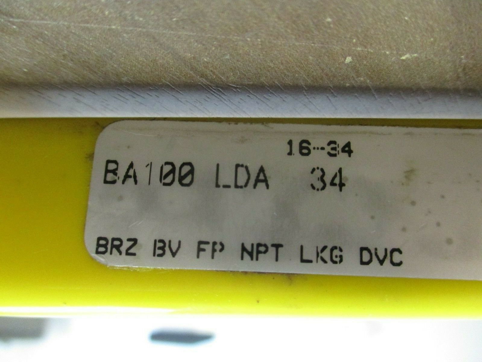 Milwaukee Bronze Ball Valve BA100 LDA 34 3/4" 600 WOG Used