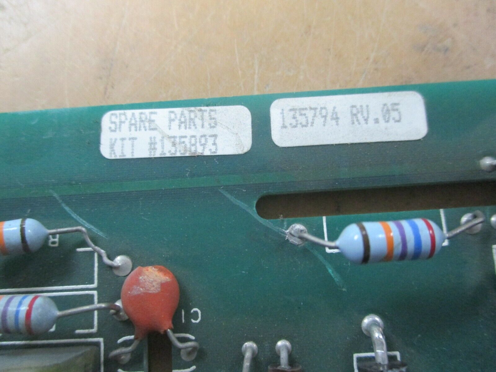 Allen-Bradley Precharge Board 135794 Rev. 05 Used