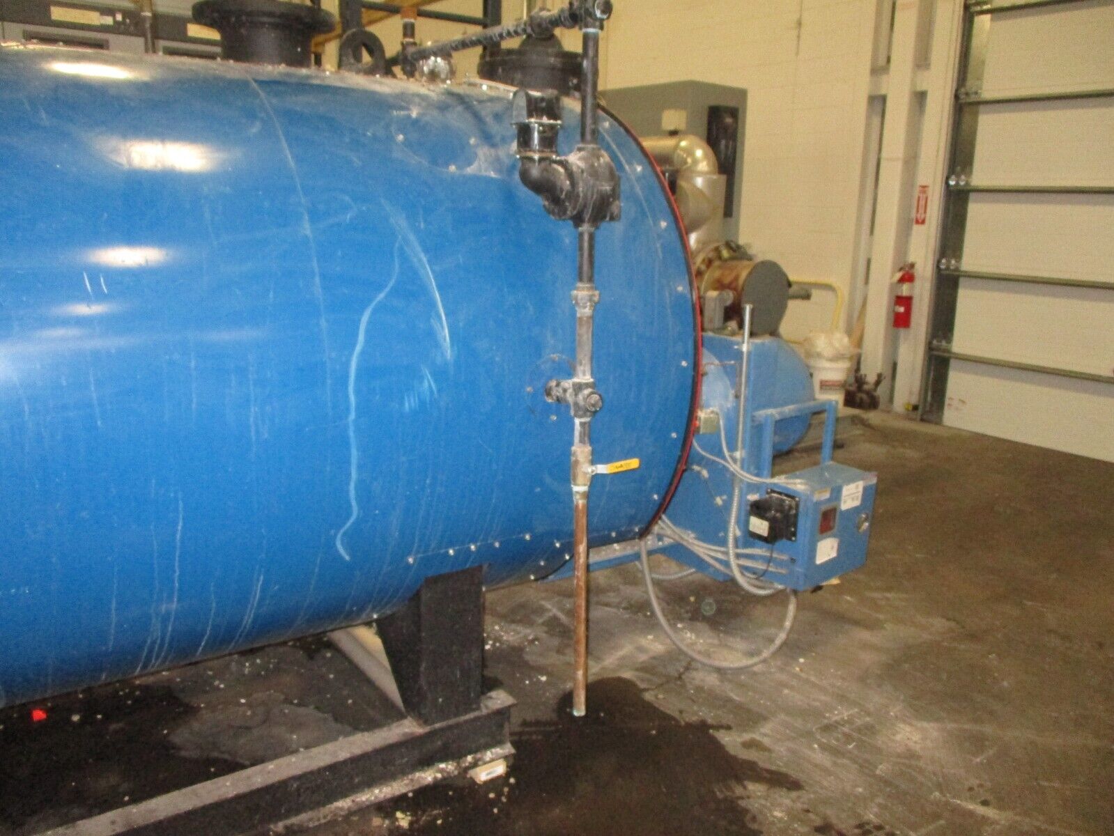 Hurst Series 500 Firetube Boiler 100HP 500 SQ FT Heating Surface MFD 2005 Used