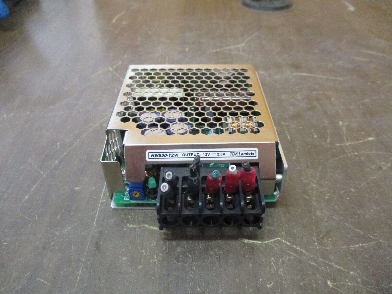 TDK-Lambda Power Supply HWS30-12/A Input: 100-240VAC 0.9A 50/60Hz Used