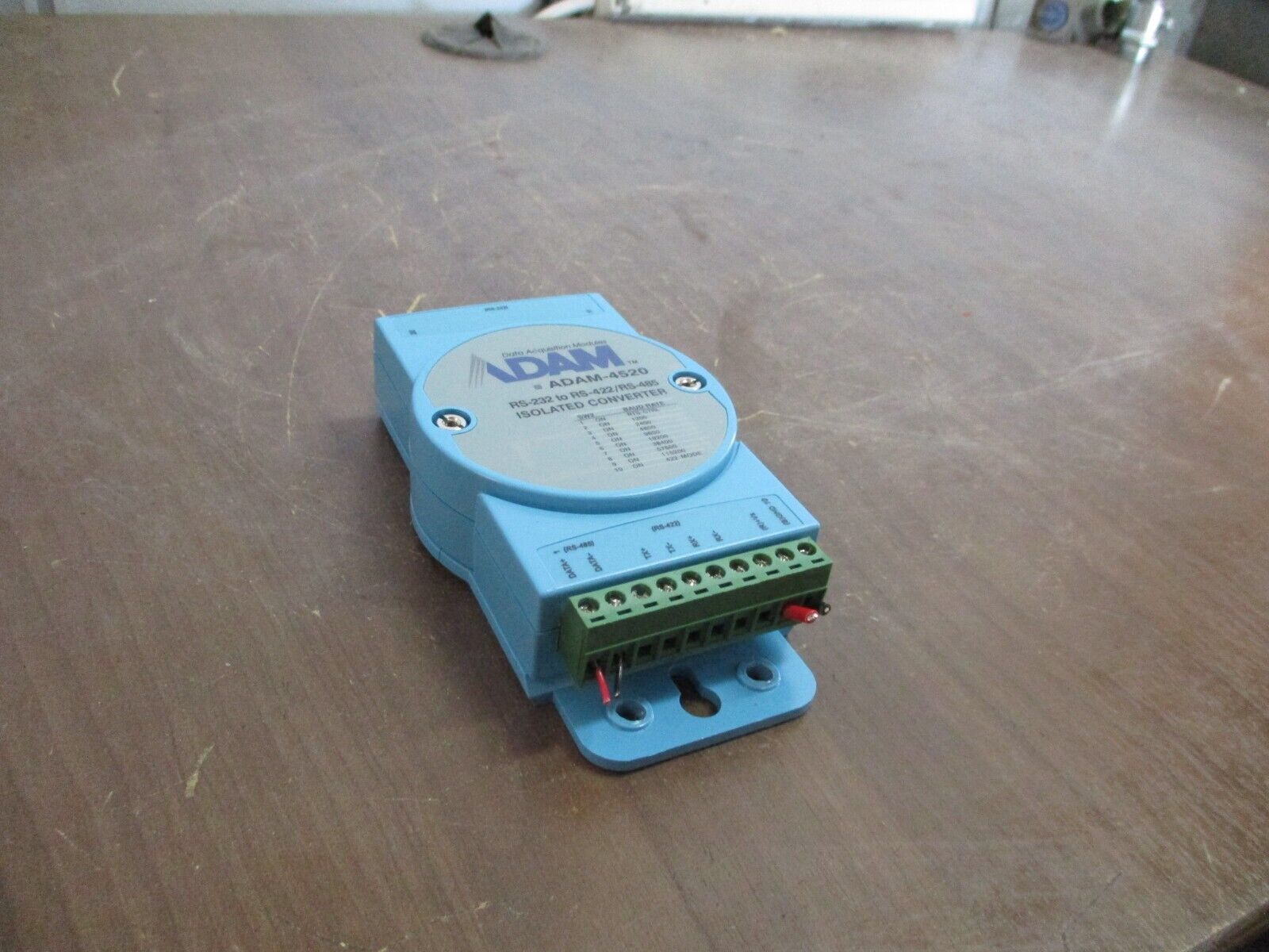 Adam Isolated Converter ADAM-4520 RS-232 to RS-422/RS-485 *Cracked Base* Used