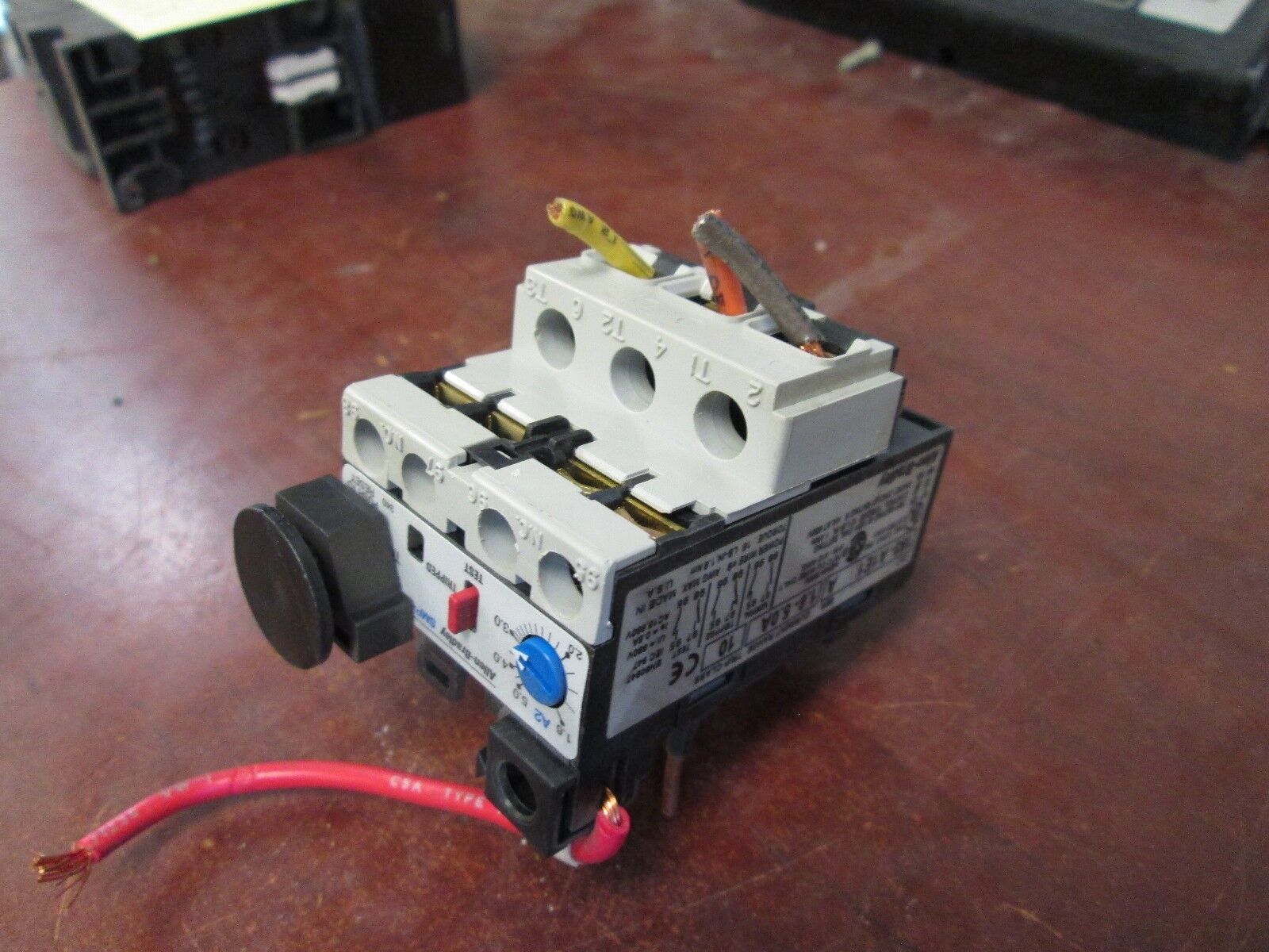 Allen-Bradley Solid State Overload 193-A1E1 Range: 1.6-5.0A Used