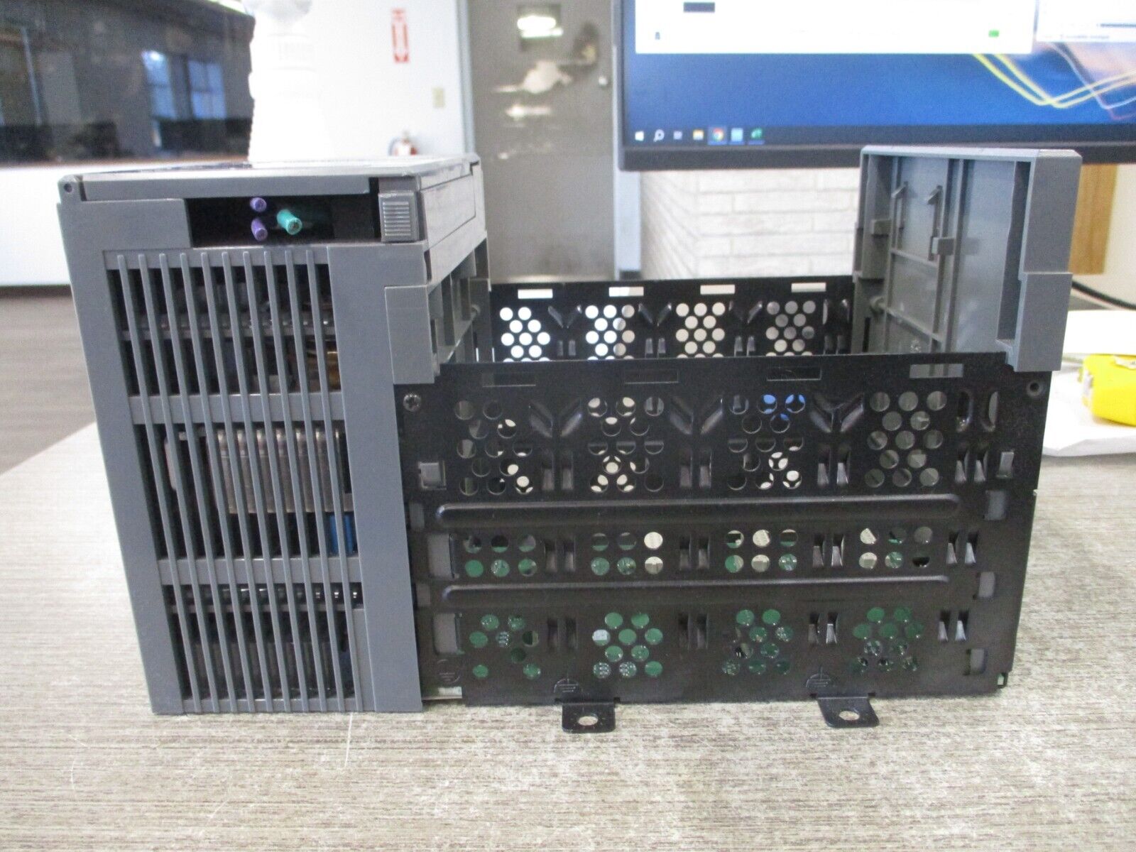 Allen-Bradley SLC 500 PLC Rack W/Power Supply 1746-A4/1746-P3 4-Slot Used
