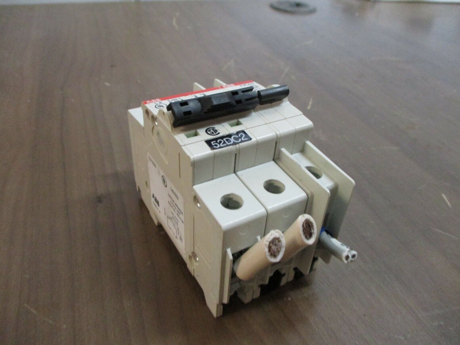 ABB Circuit Breaker w/ Adder Pole S 202 U K 50 A 50A 240V 3P Used