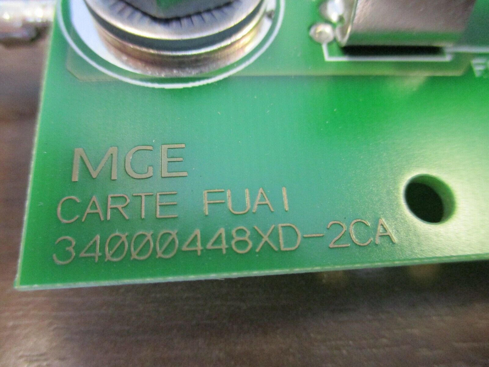 MGE FUAI Control Board 34000448XD-2CA Used