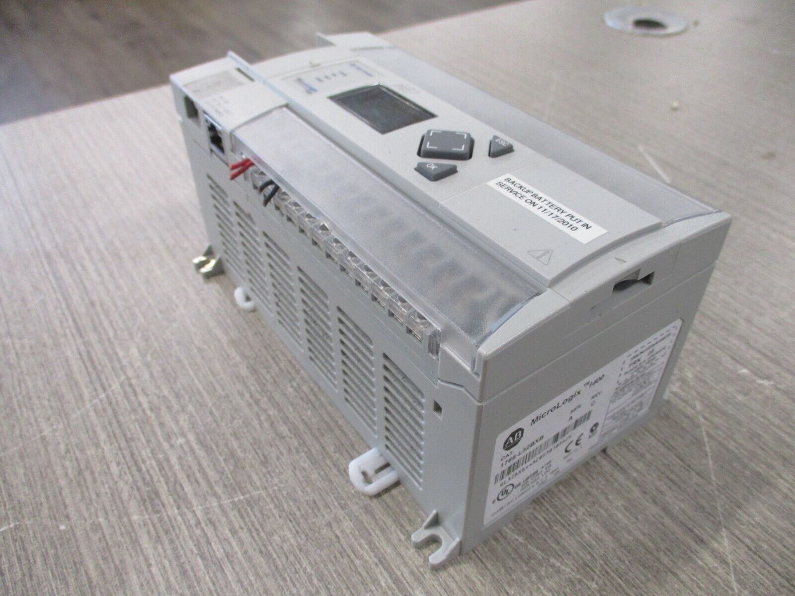 Allen-Bradley MicroLogix 1400 Controller 1766-L32BXB Ser. A Rev. C FRN. 05 Used