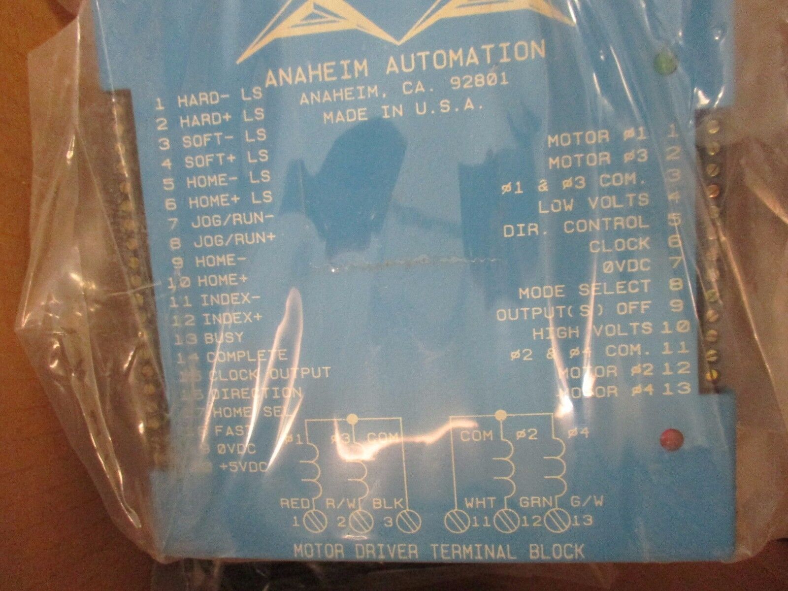 Anaheim Automation Motor Driver DPD-6 New Surplus