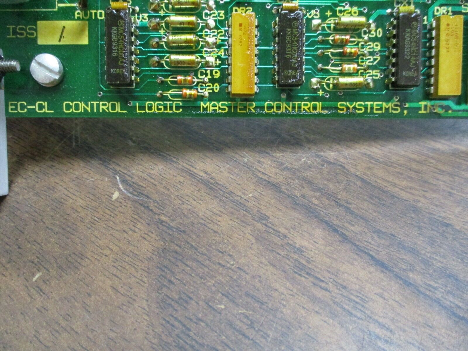 Master Control Systems Control Logic Board EC-CL Used