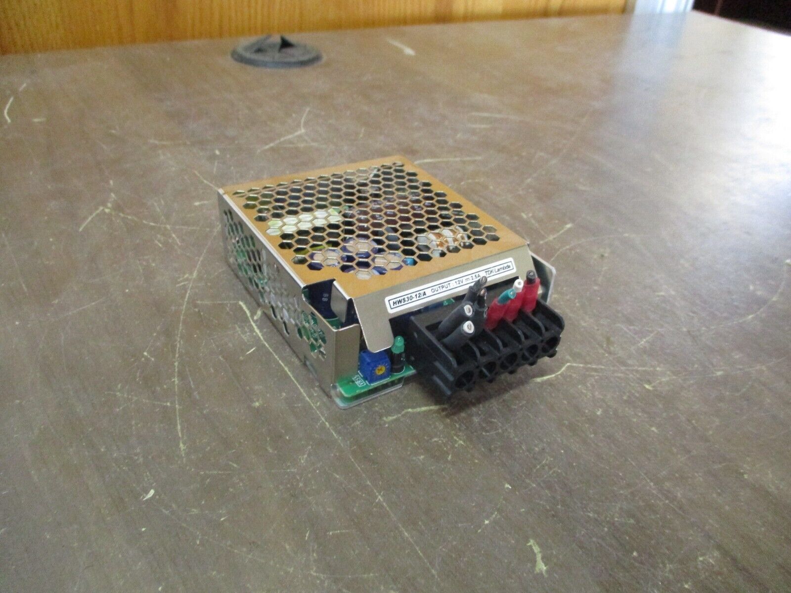 TDK-Lambda Power Supply HWS30-12/A Input: 100-240VAC 0.9A 50/60Hz Used