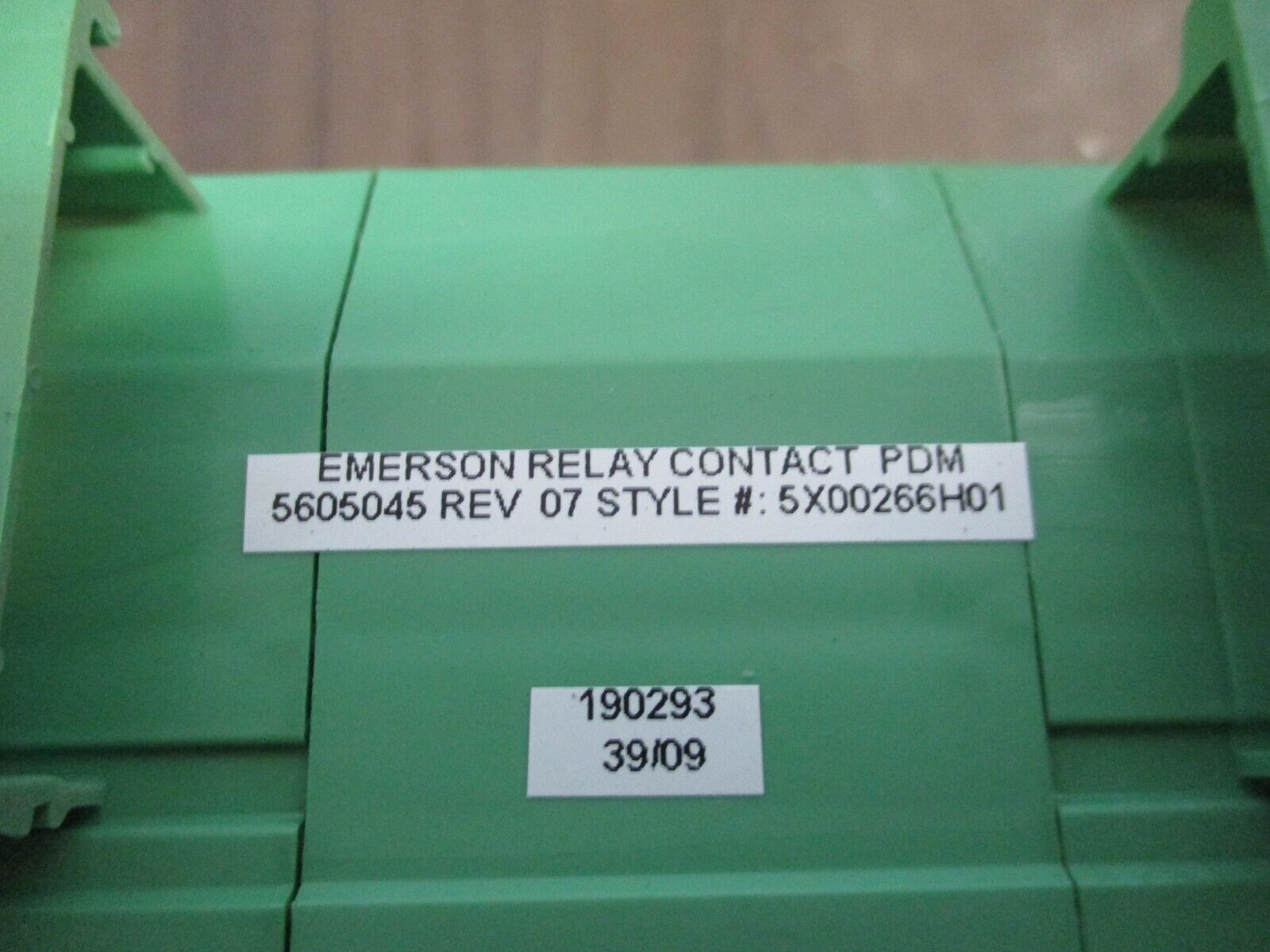 Emerson Relay Contact PDM 5605045 Rev. 07 Style #: 5X00266H01 Used