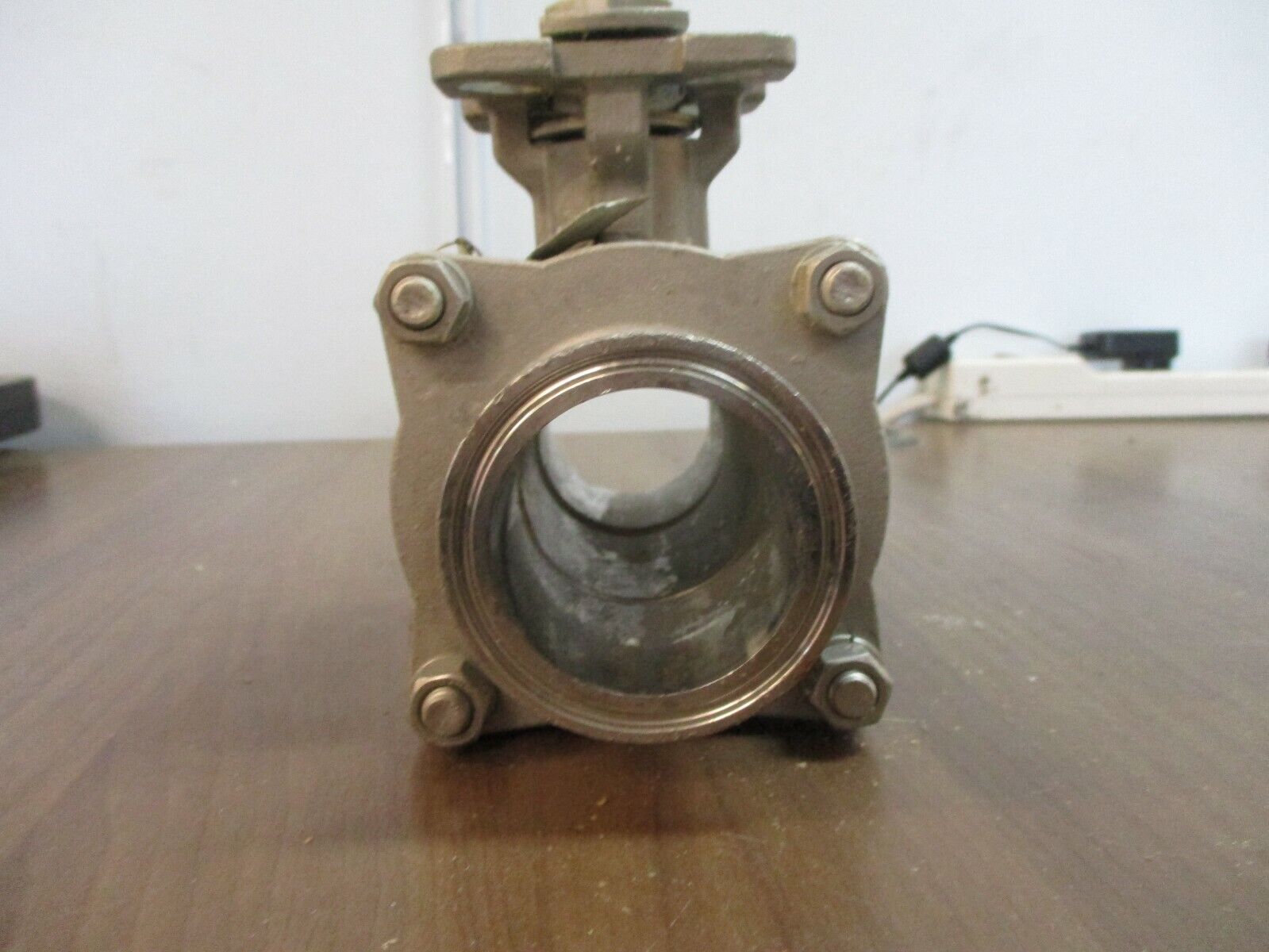 QSM Stainless Steel Ball Valve Size: 2" 1000 WOG *Bent Handle* Used
