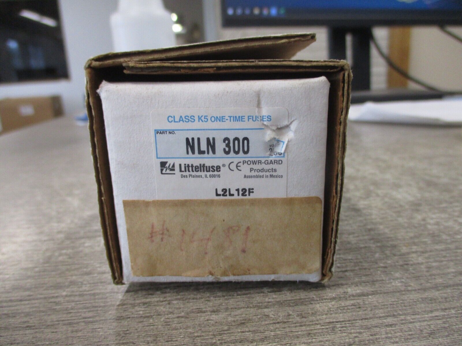 Littlefuse Powr-Gard Fuse NLN 300 250V 300A New Surplus