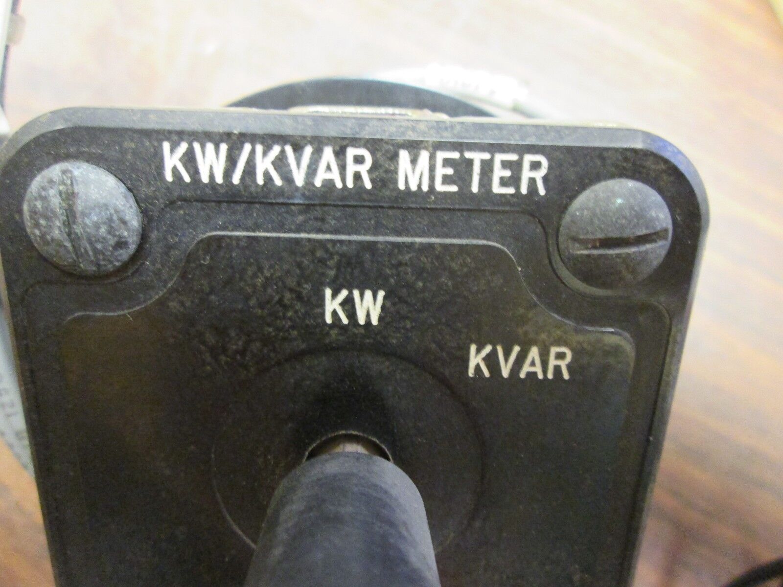 Electro Switch Series 24 KW/KVAR Meter Rotary Switch 74202WA Used