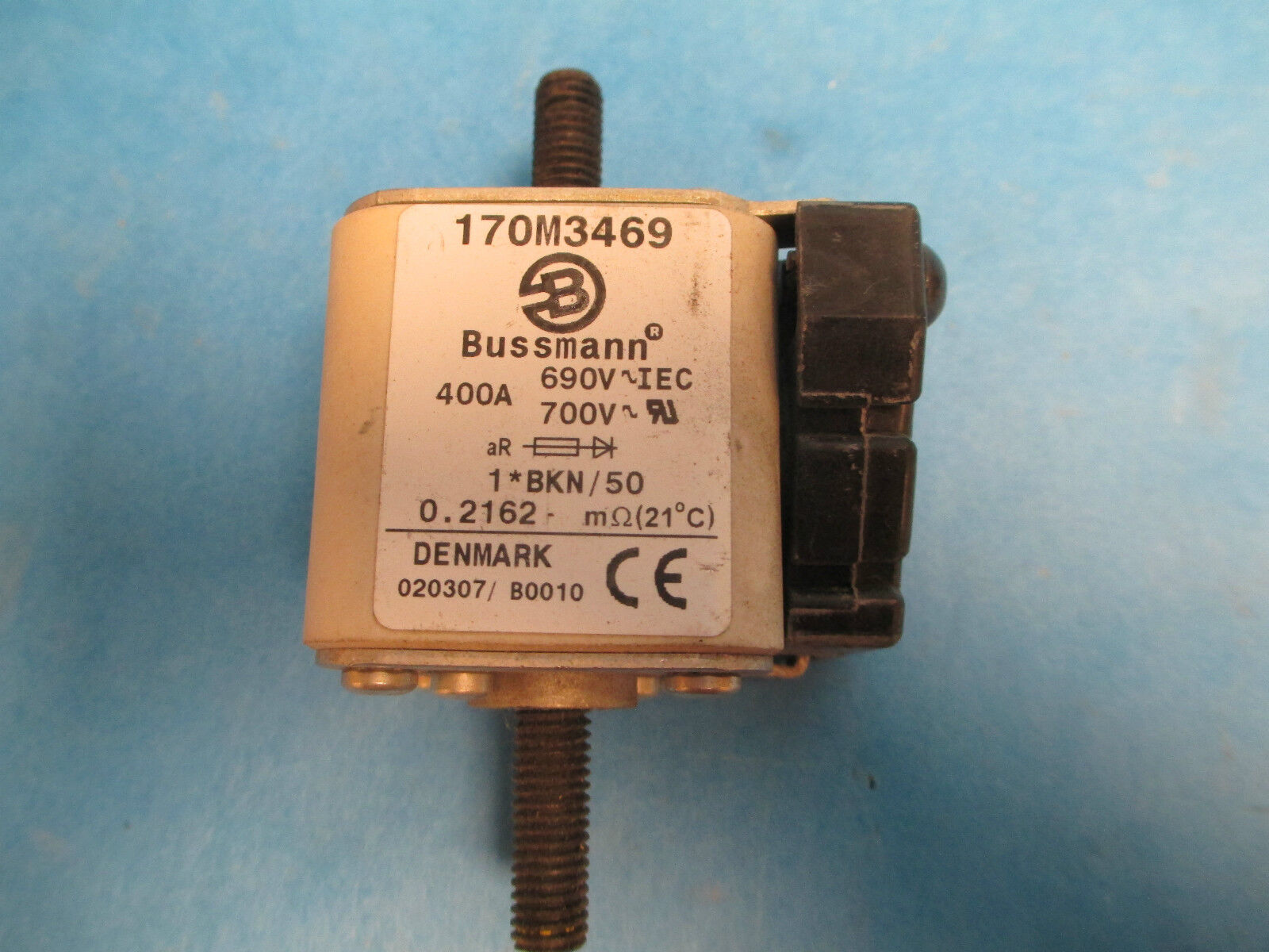 Bussmann Fuse 170M3469 400A 700V Used