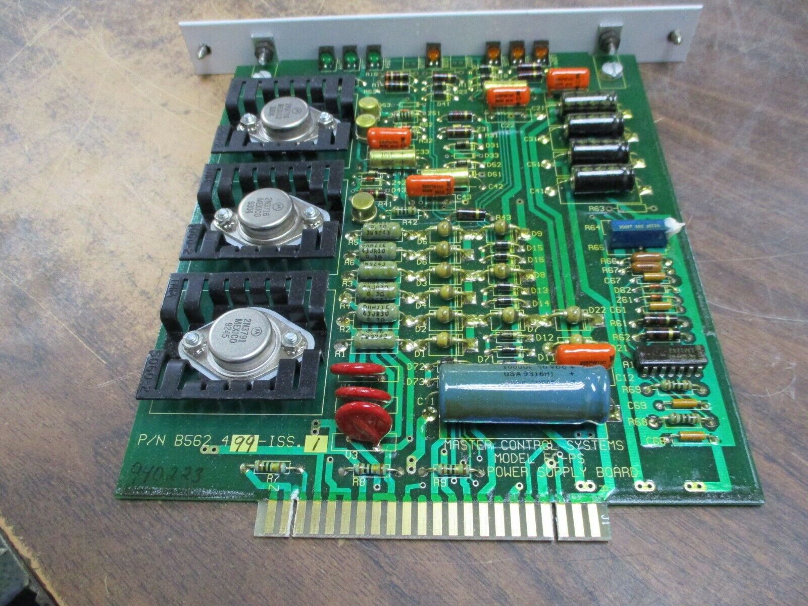 Master Control Systems Power Supply Board EC-PS Used