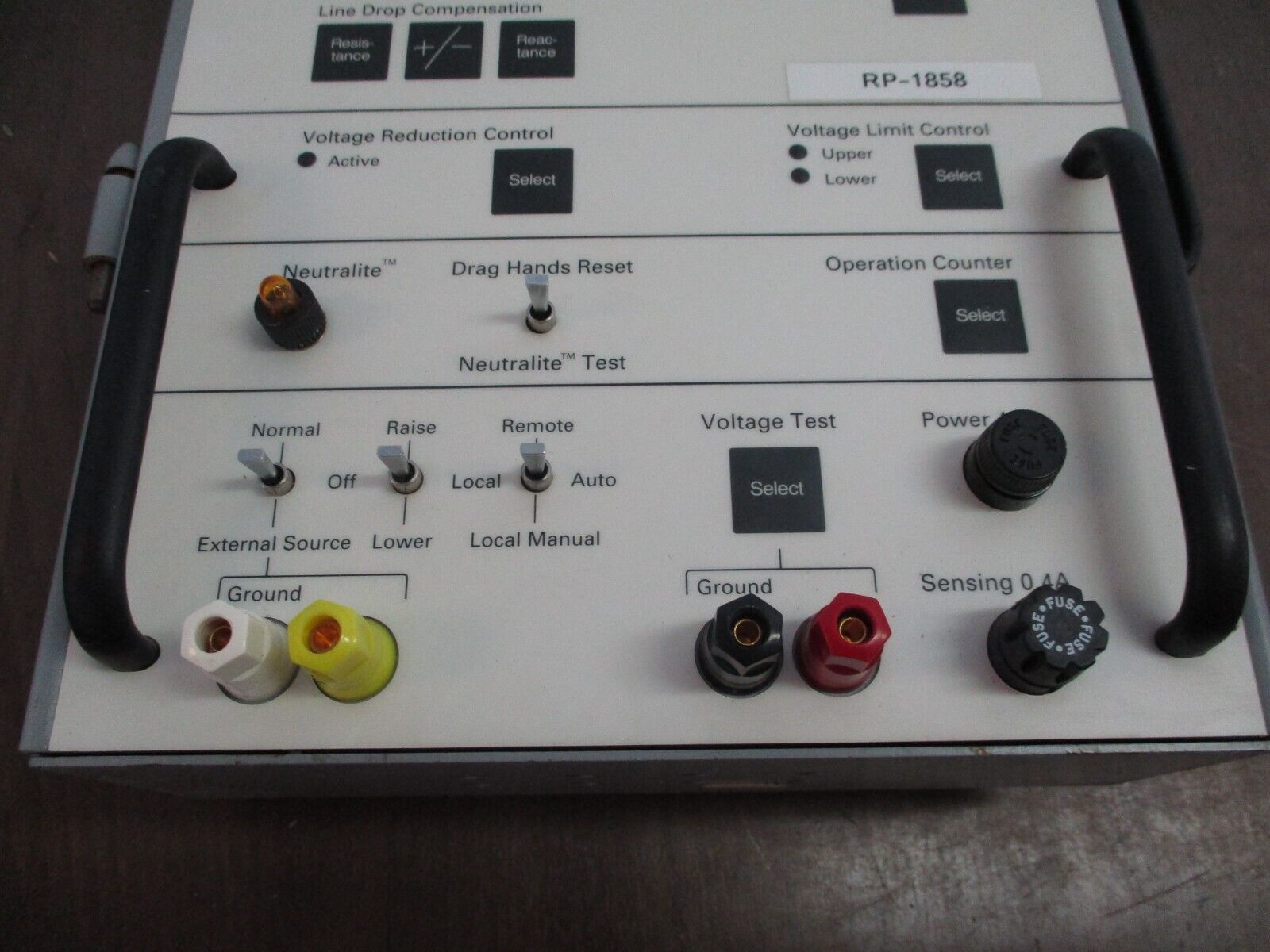Siemens Accu/Stat MJ-X Voltage Regulator Control Panel C-60313 Used