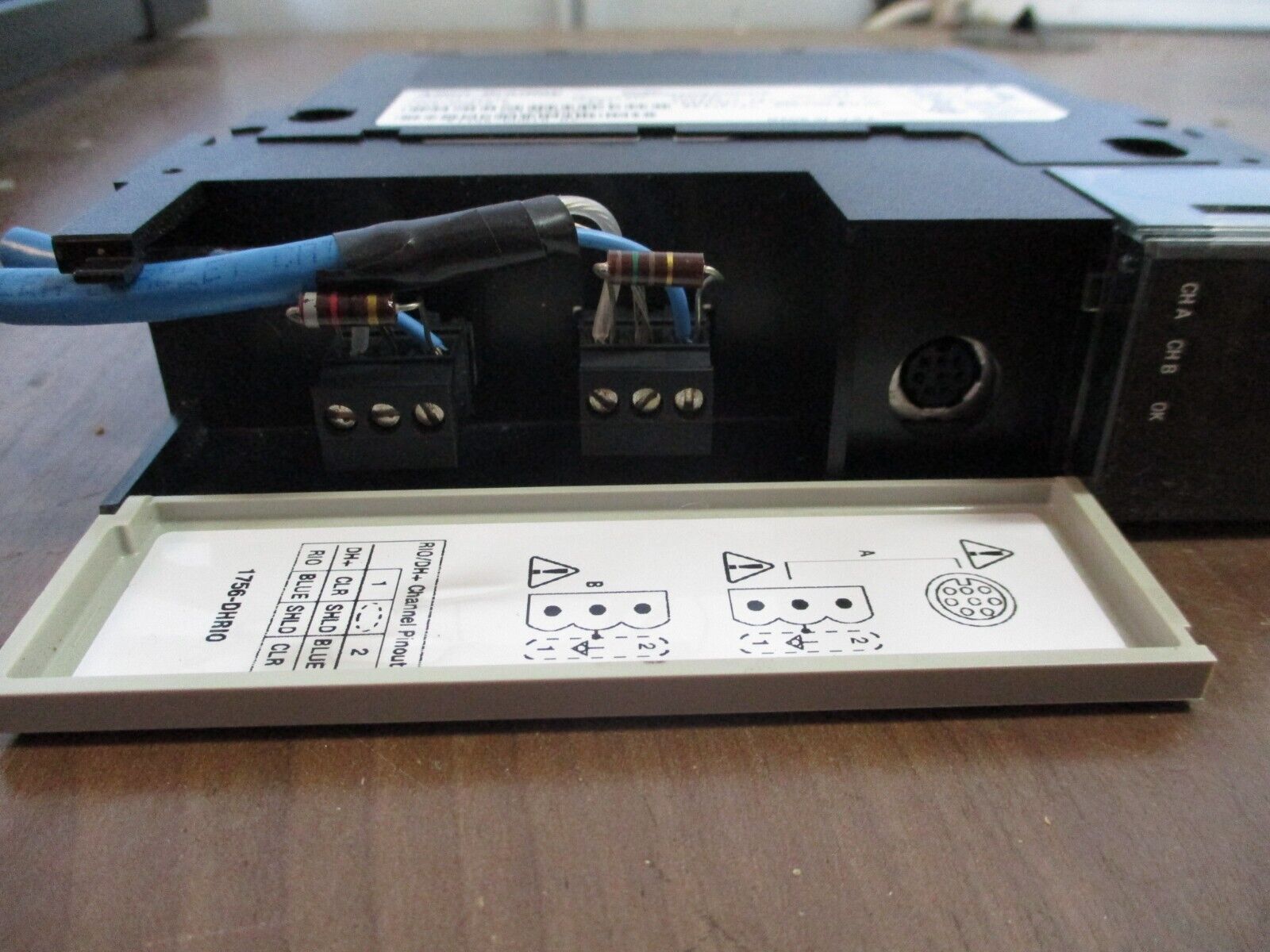 Allen-Bradley ControlLogix DH+/RIO Comm Interface Module 1756-DHRIO Ser. D Used