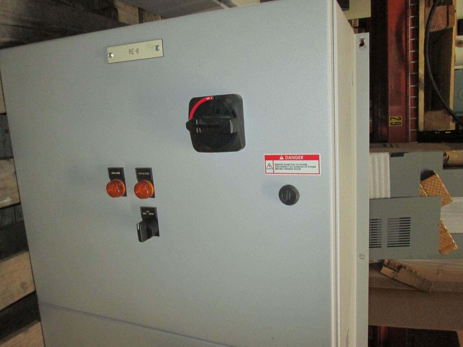 Allen-Bradley 1336 Plus AC Drive w/ Bypass, 1336S-BRF50-AN-EN-L6 5HP 3Ph Used