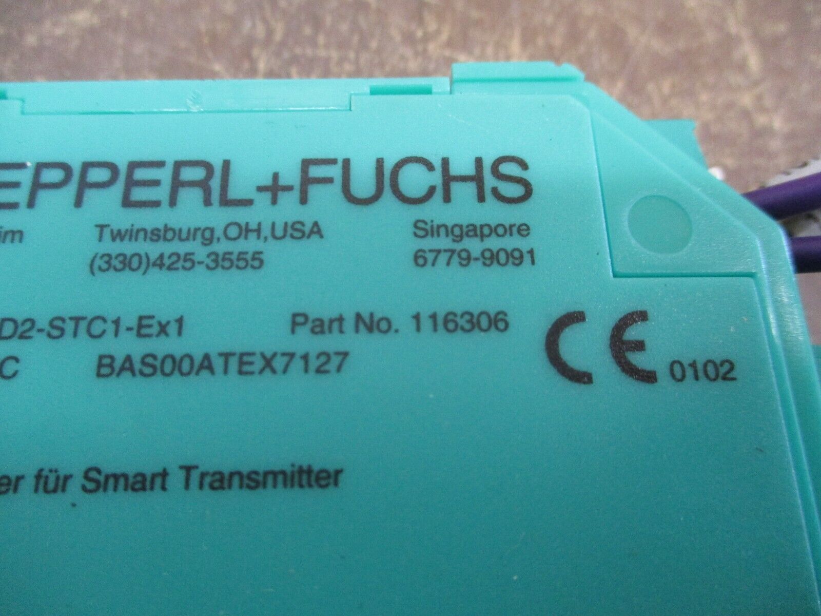 PepperL+Fuchs KFD2-STC1-EXL Smart Transmitter 116306 Used