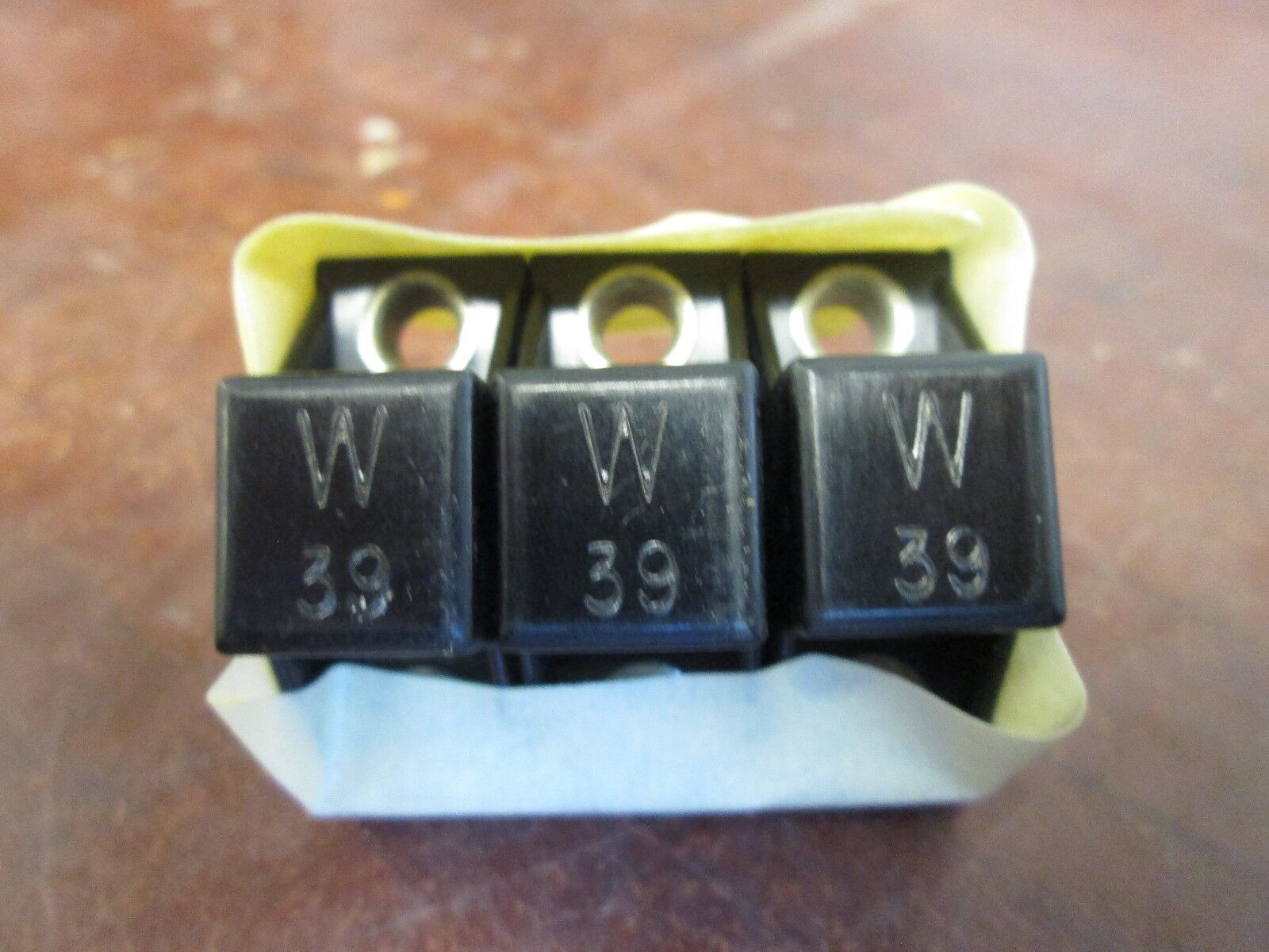Allen-Bradley Overload Heater Unit W39 *Set of 3* Used