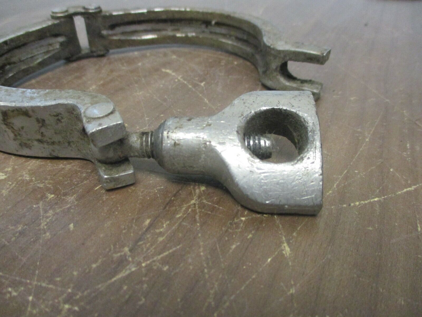 Misc. Brand Stainless Steel Sanitary Clamp Size: 3" Used
