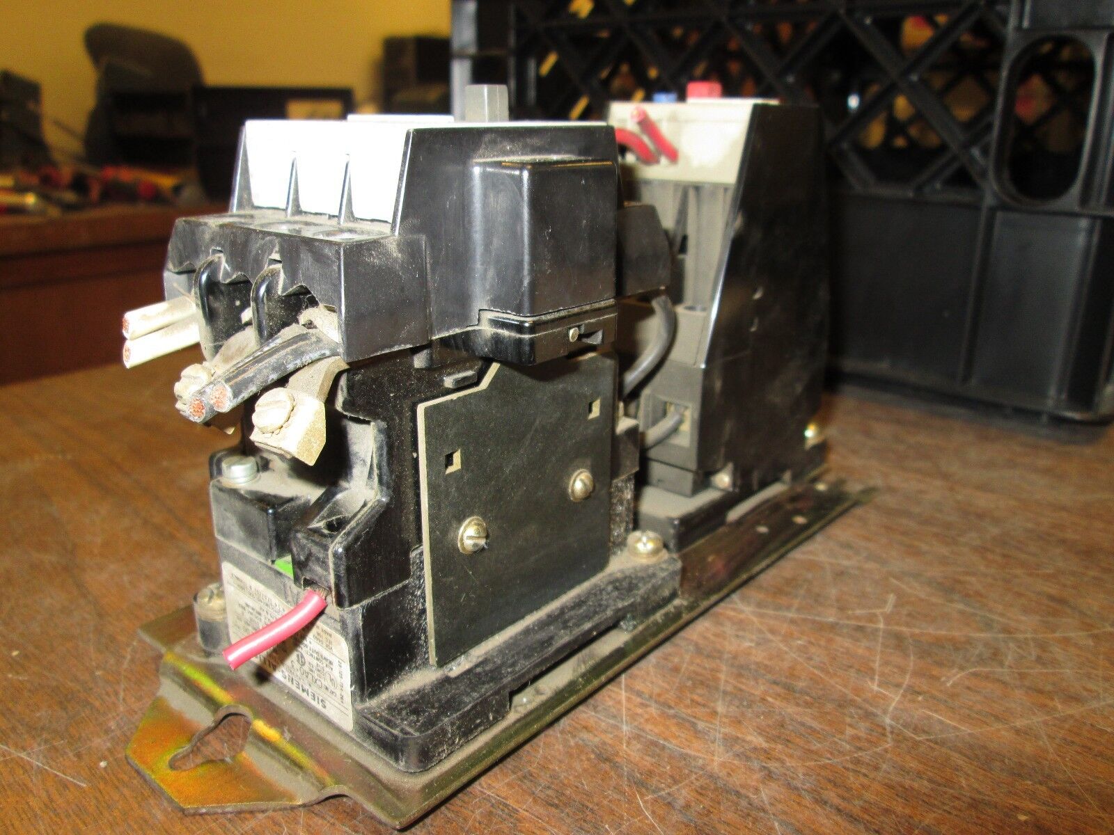 Siemens Contactor CXLAO*3 OLR 0430 120V Coil 9A 600V Used