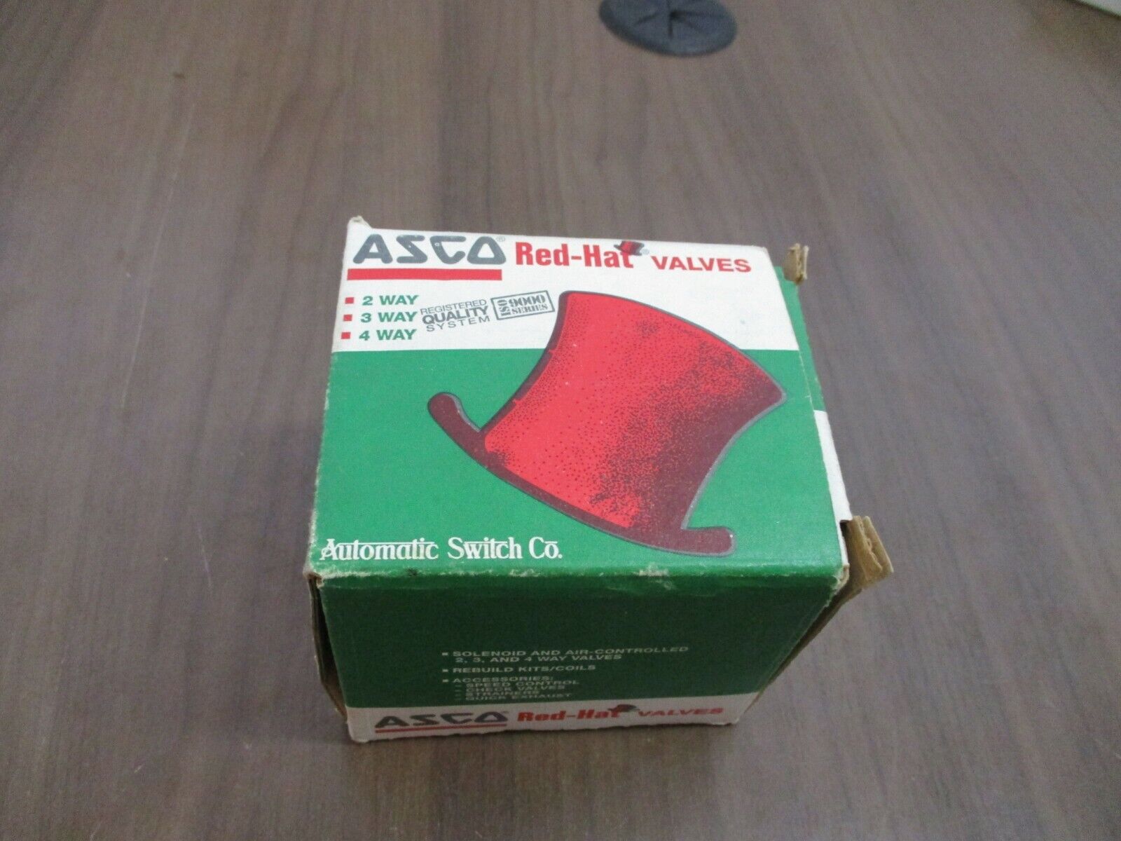 ASCO Red-Hat Solenoid Valve 8263G320 120V Coil New Surplus