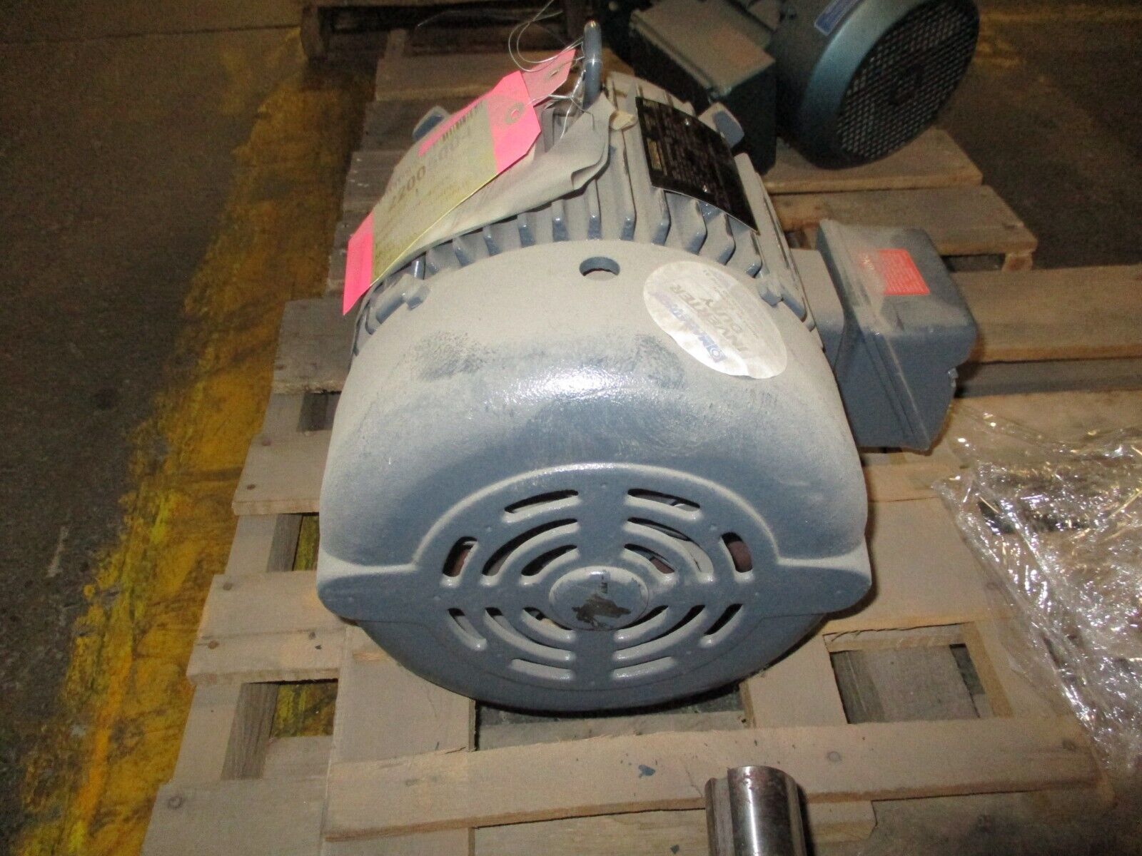 Marathon Motor P424 3HP 1800RPM 460V 4A 60Hz 3Ph *No Key* Used