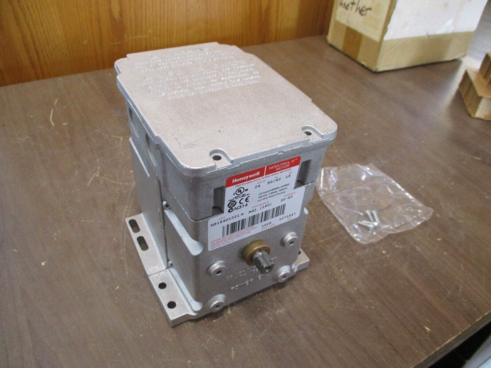 Honeywell Tradeline Modutrol IV Motor M9184D 1021 Timing: 30-60Sec 24VAC 50/60Hz