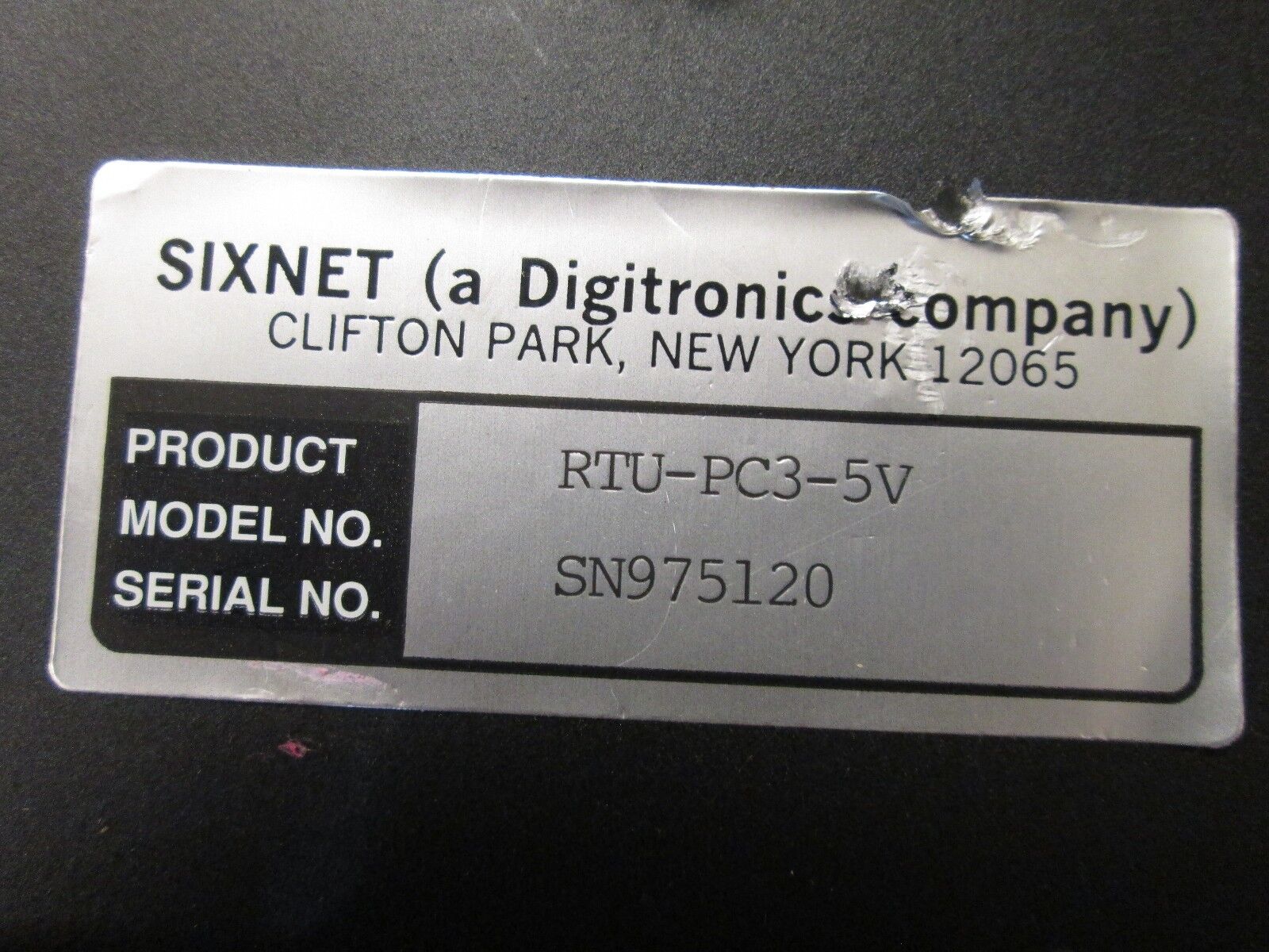 Sixnet Power Conditioner 60-RTU-PC3-5V