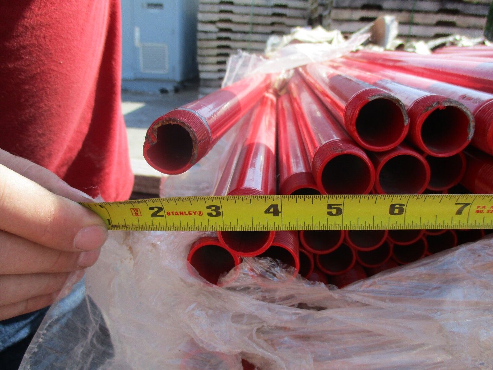 Rigid Conduit 3/4" 10' Sections 1/8" Wall *Lot of 25*  New Surplus