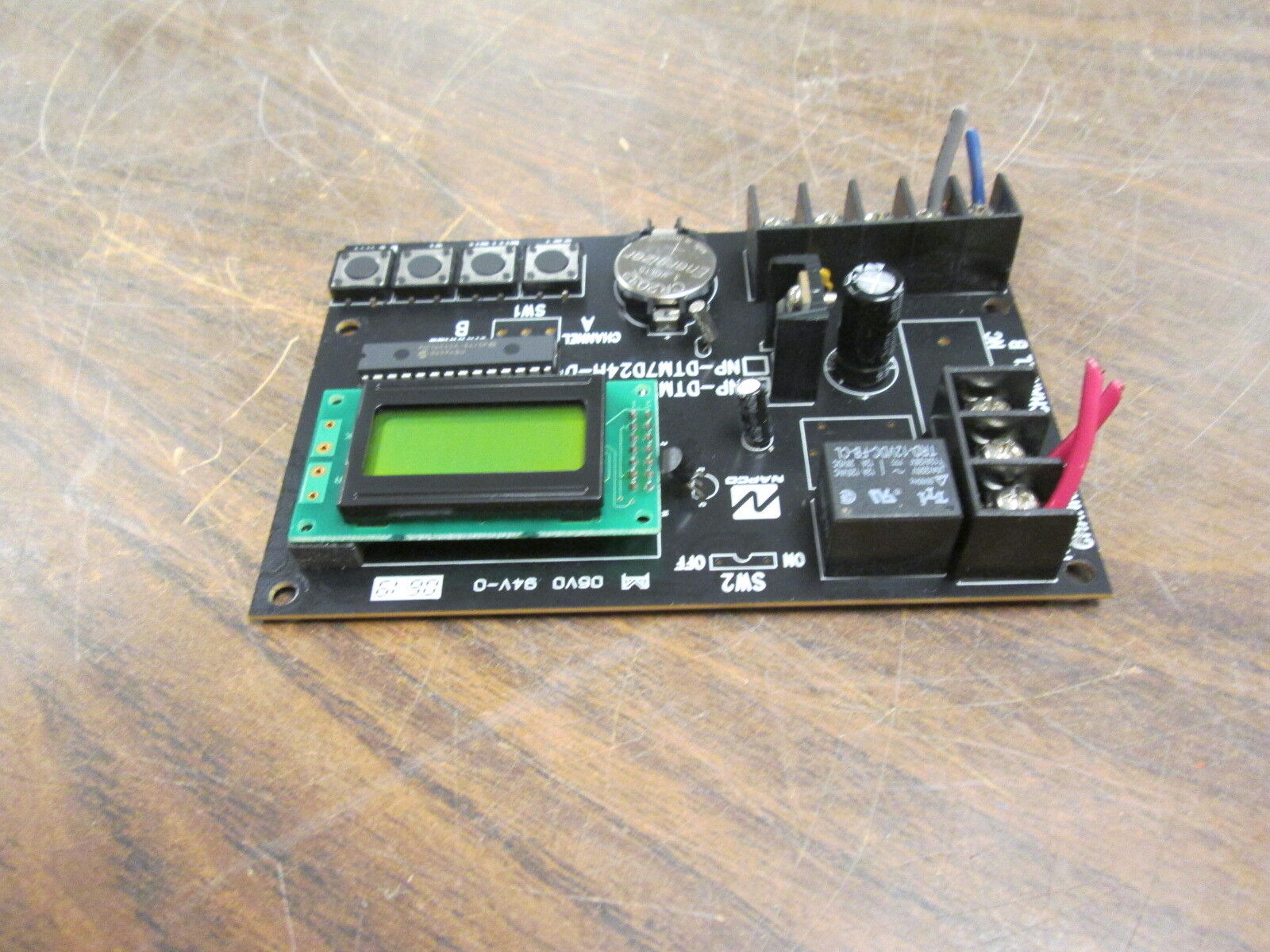 Napco Event Timer NP-DTM7D24H 12-24V 24 Hr/365 Day Used