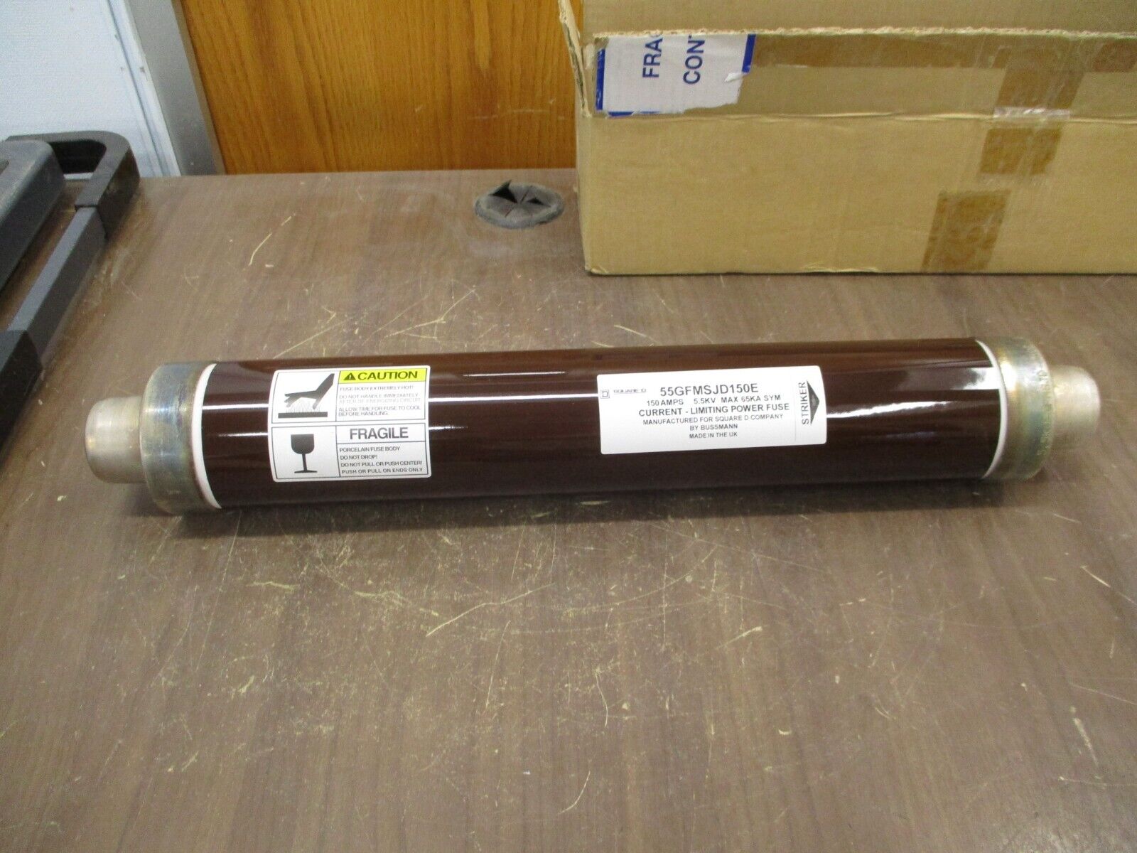 Square D Fuse 55GFMSJD150E 150A 5.5kV New Surplus