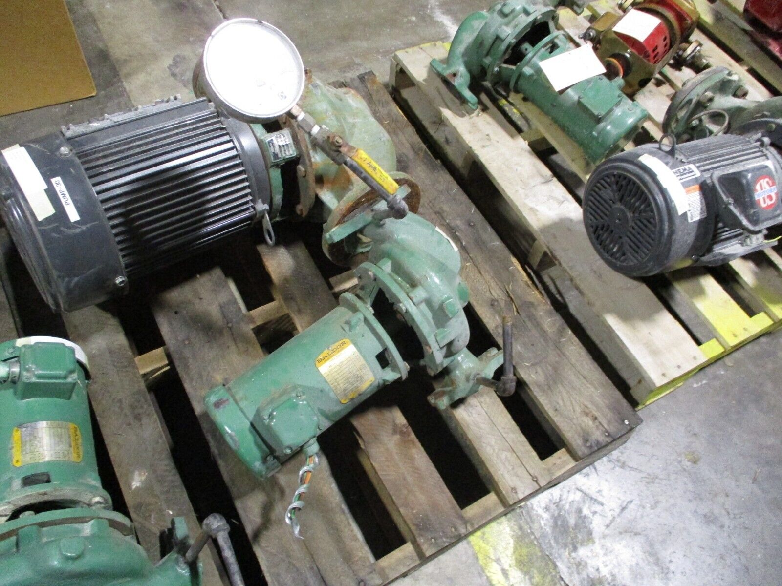 Taco Pump 1935C1N1 5.4 3/00 1725RPM 1HP 208-230/460V 3Ph Used