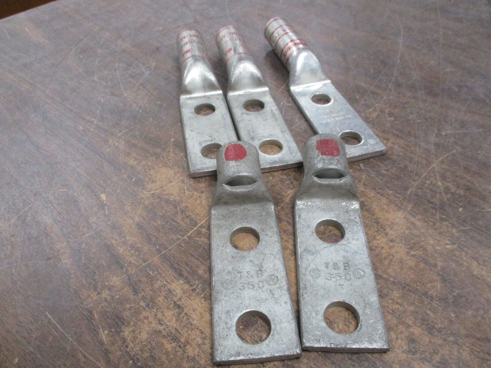 Misc. Brand Crimp Lug LCC350-12 350MCM "Lot of 5" New Surplus