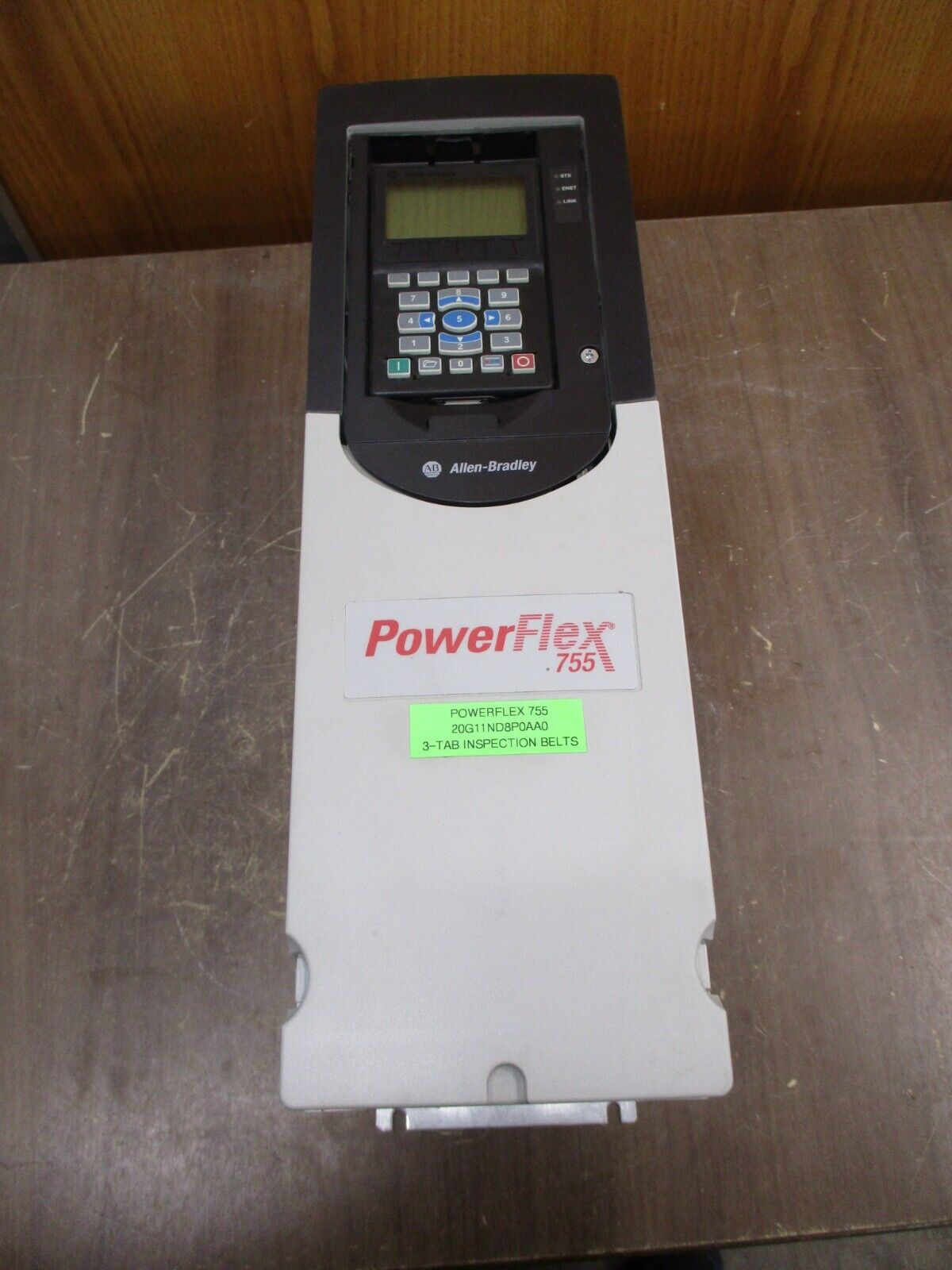 Allen-Bradley PowerFlex 755 AC Drive 20G11ND011AA0NNNNN Ser. A 7.5HP 3Ph Used