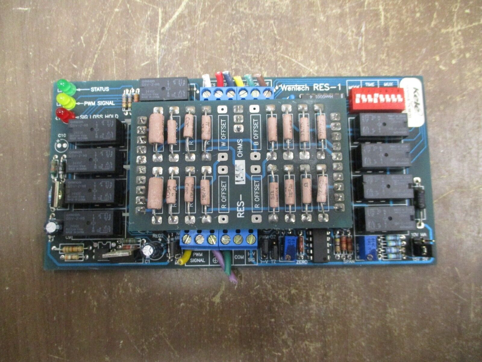 Wentech Control Board RES-1 Rev. 1.1 Used