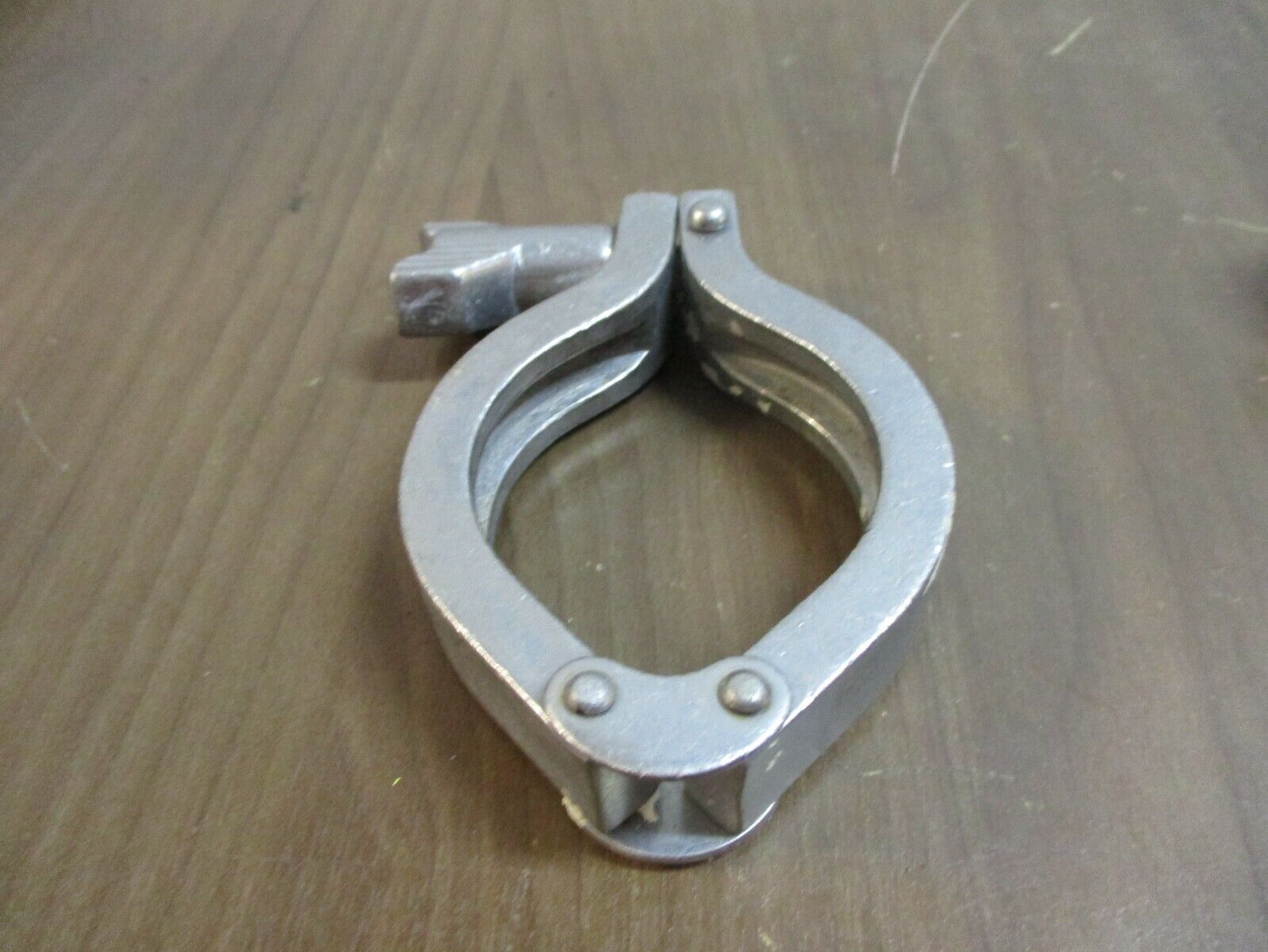 Misc. Brand Stainless Steel Sanitary Clamp Size: 2" *Lot of 2* Used