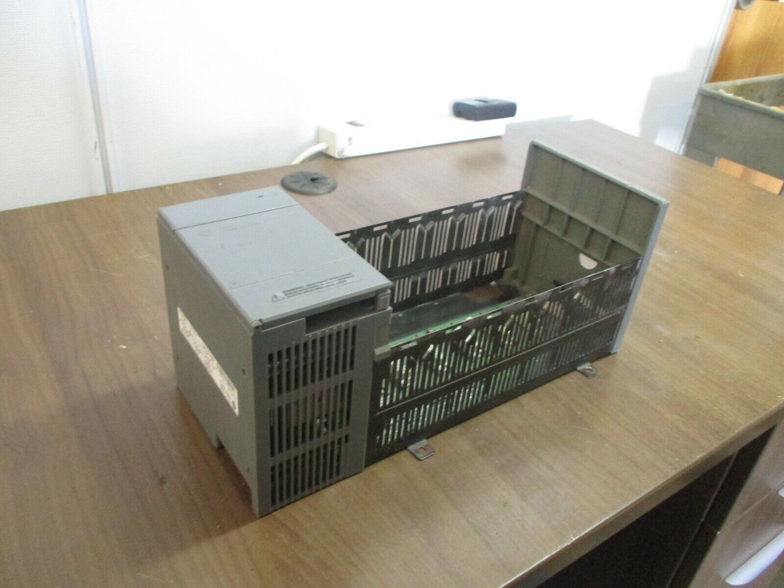 Allen-Bradley SLC 500 PLC Rack w/ Power Supply 1746-A7 / 1746-P2 7-Slot, Used