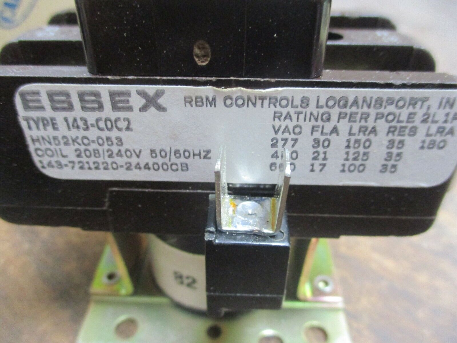 Carrier Contactor HN52KC 053 230V Coil 30A 2P New Surplus