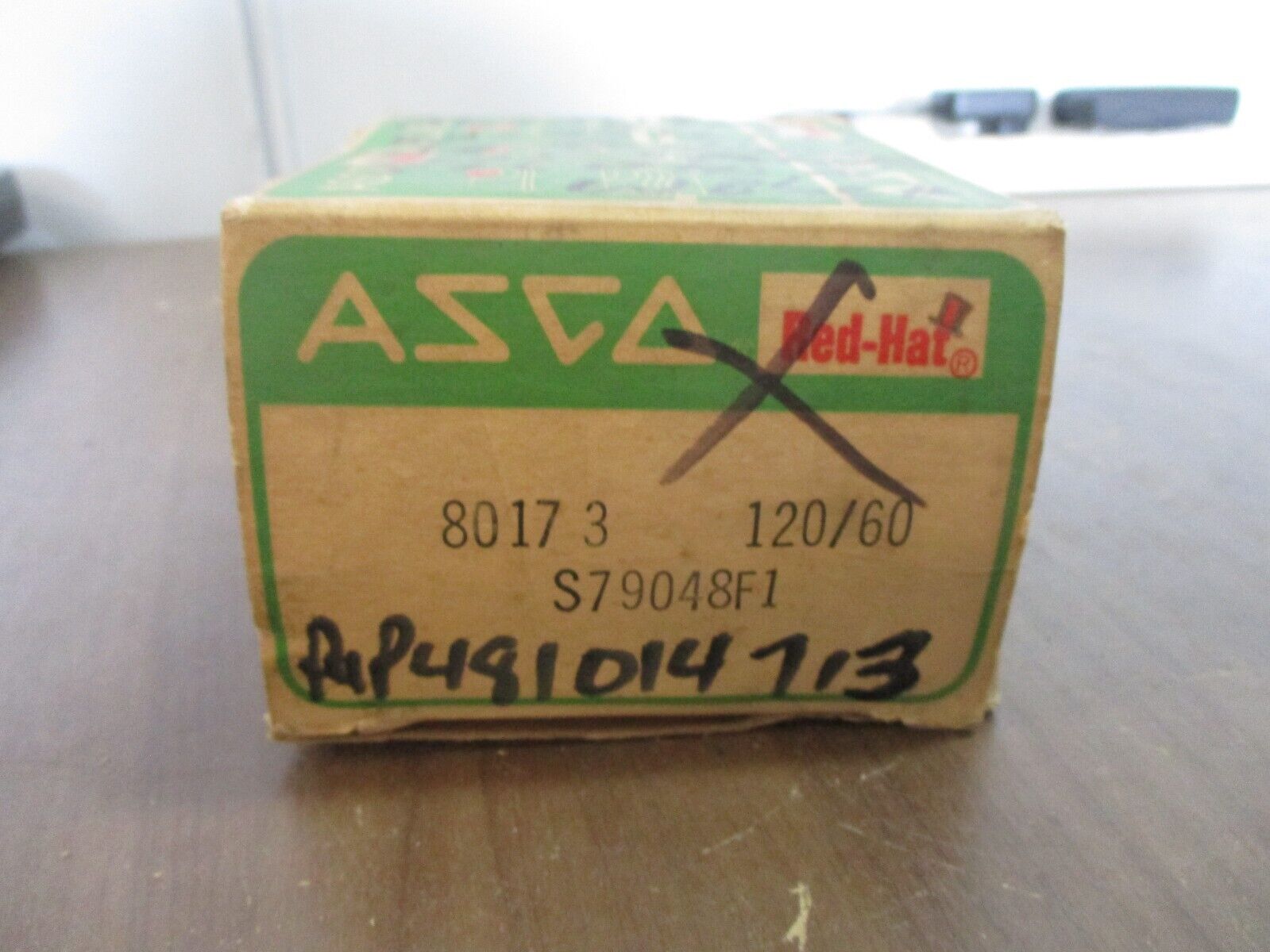 Asco Red-Hat Solenoid Valve 80173 120V 60Hz New Surplus