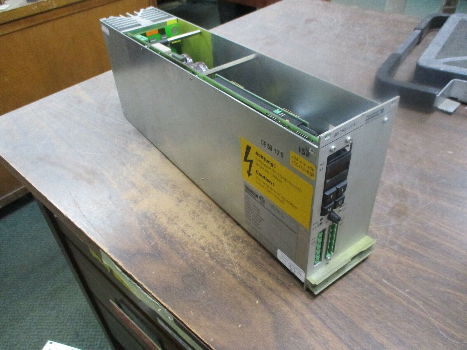 Barmag Type 1-001-8730 Beltro-Vert Inverter BVS-25-380Z*V311 4kVA Used