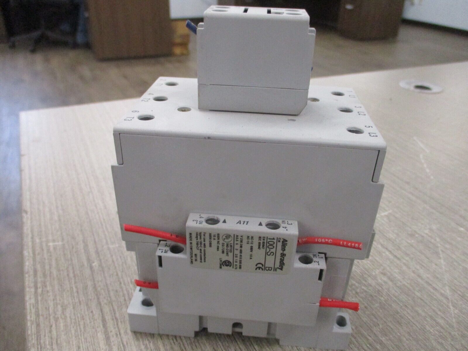 Allen-Bradley Contactor 100-C85*00 Ser. A 120V Coil 100A 600V Used