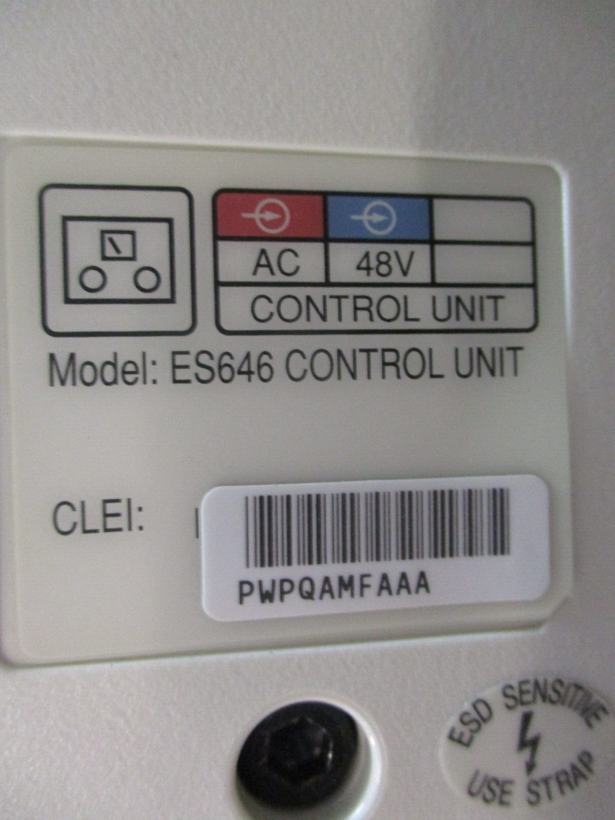 AT&T ES646 Control Unit PWPQAMFAAA Used