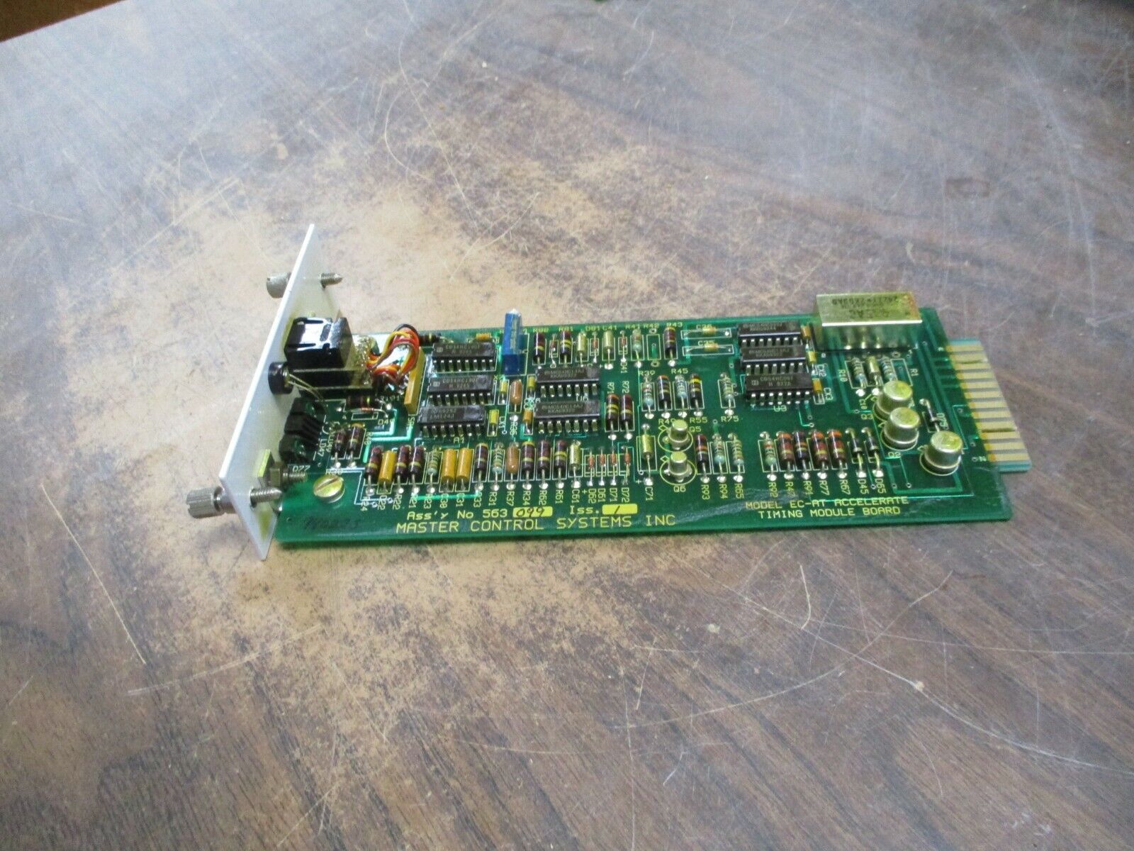 Master Control Systems Accelerate Timing Module Board EC-AT Used