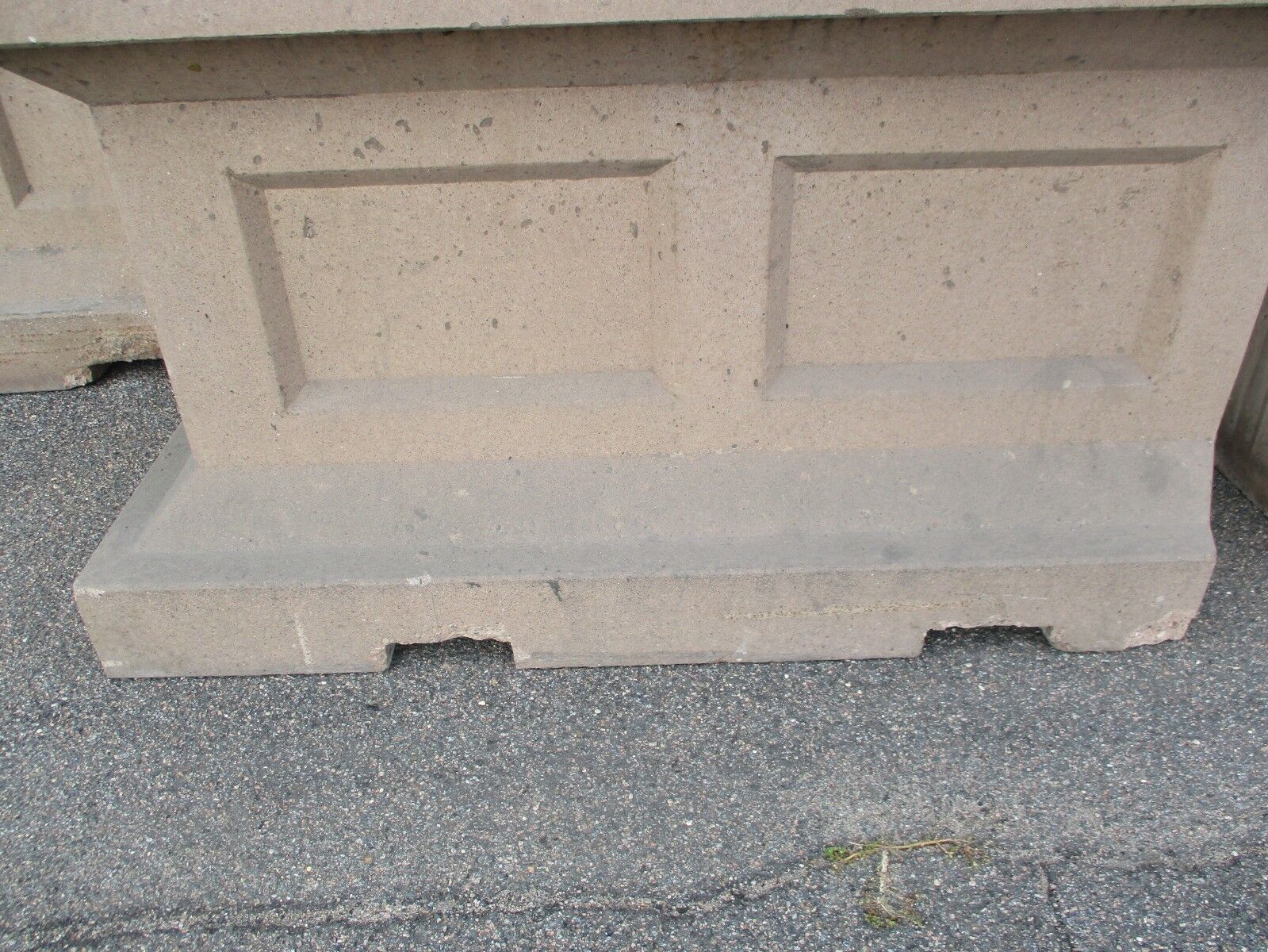 Petersen Decorative Concrete Security Barriers 4.5-5' Long 30"Wide 34" Tall Used