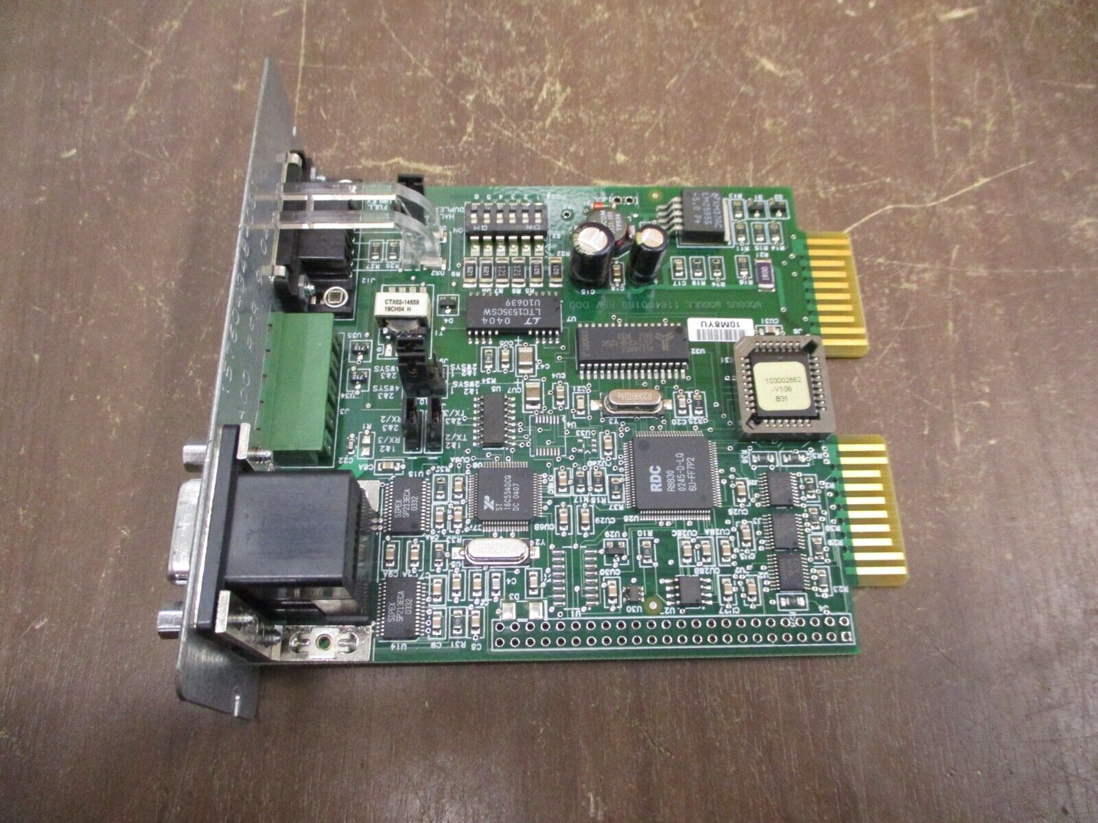 Powerware X-Slot MODBUS Adapter 103002511-551 Rev. F00 Used