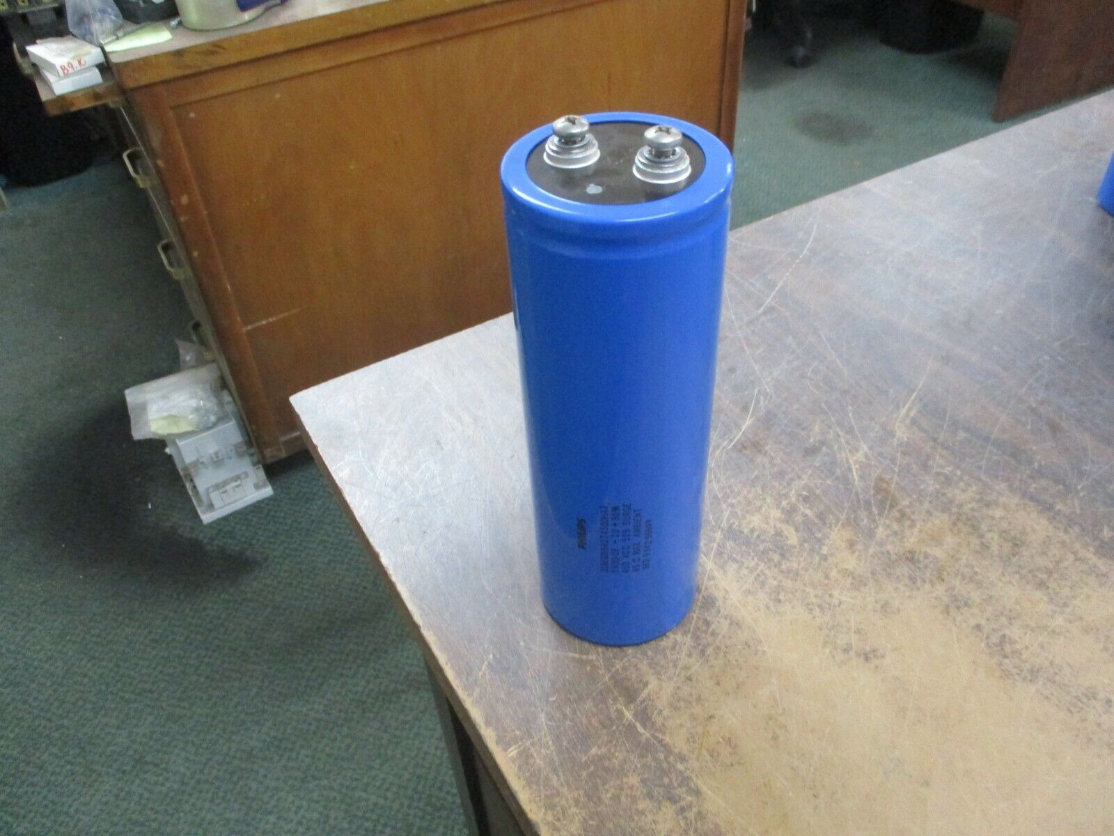 Philips Capacitor 3186GN592T450DHA2 5900UF 450VDC Used