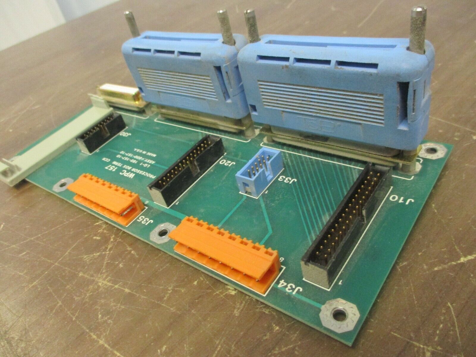 WPC 157 Processor Box Term CCR 800-157-10 Used *Broken Clip*